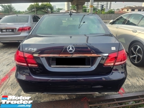 2014 MERCEDES-BENZ E-CLASS E250 2.0cc AVG (CKD) (PERCUMA 2 Y WRTY) REGISTER 2014