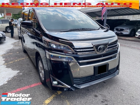 2018 TOYOTA VELLFIRE 2.5 (一个) 改款登记 2020 8座皮座凸轮