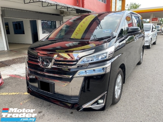 2018 TOYOTA VELLFIRE 2.5 (一个) 改款登记 2020 8座皮座凸轮