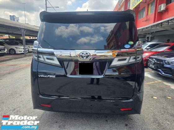 2018 Toyota Vellfire 2.5cc X型号MPV (自由 2 YWRTY) 寄存器 2020 