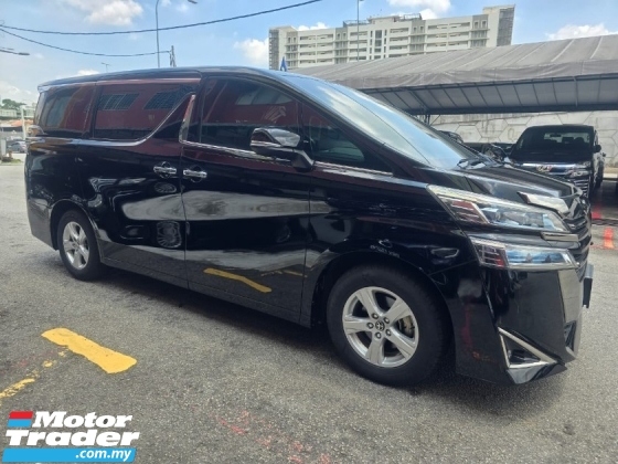 2018 Toyota Vellfire 2.5cc X型号MPV (自由 2 YWRTY) 寄存器 2020 