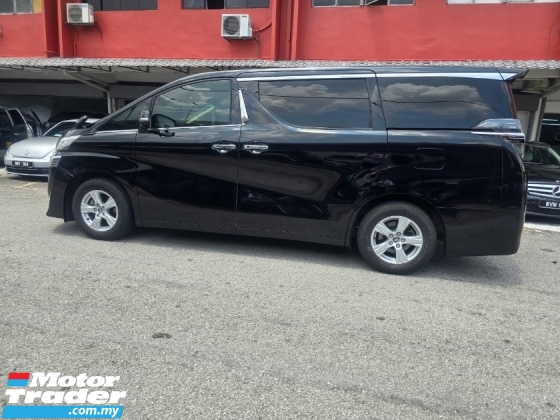 2018 Toyota Vellfire 2.5cc X型号MPV (自由 2 YWRTY) 寄存器 2020 
