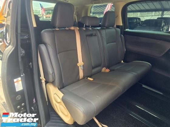 2018 Toyota Vellfire 2.5cc X型号MPV (自由 2 YWRTY) 寄存器 2020 
