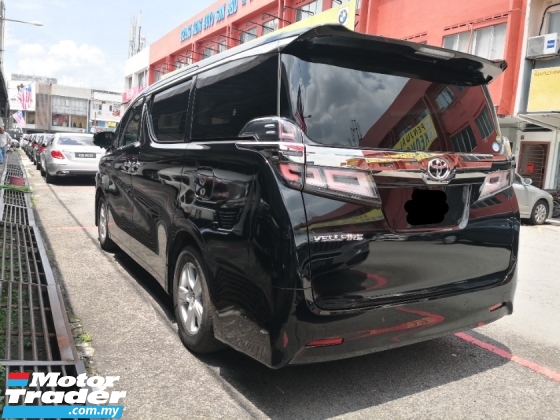 2018 TOYOTA VELLFIRE 2.5 一年取得 2018 AGH30 全新改款 8 座位全皮革 2020 ((( 2 两年保修 )))