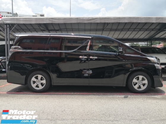 2018 TOYOTA VELLFIRE 2.5 一年取得 2018 AGH30 全新改款 8 座位全皮革 2020 ((( 2 两年保修 )))
