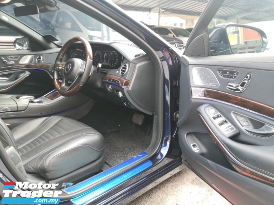 2019 MERCEDES-BENZ S-CLASS S560e 3.0cc TAHUN DIBUAT 2019 Selesai 42000 km Sahaja Waranti Pengangkutan Berbasikal ke 2028