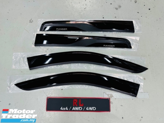 Ford ranger T9 2022 2023 2024 Carbon side front window door sun rain visor air press cover duct bodykit body kit Exterior & Body Parts > Body parts 