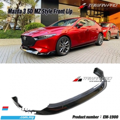 Mazda 3 Sedan hatchback BP 2019 2020 2021 2022 2023 2024 MZ front side skirt lip bodykit body kit spoiler Exterior & Body Parts > Car body kits 