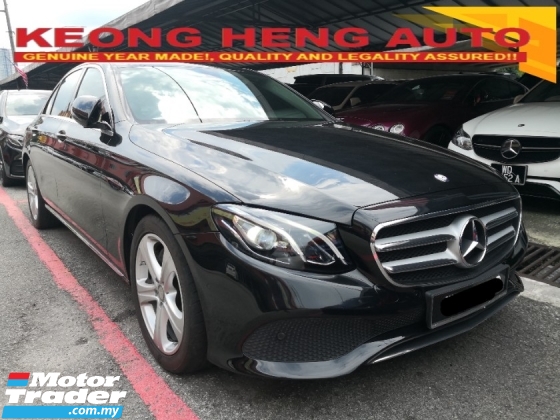 2016 MERCEDES-BENZ E-CLASS E200 W213 Avantgarde YEAR MADE 2016 Mil 80k km Full Service Hap Seng ((( 2 Yrs Warranty )))