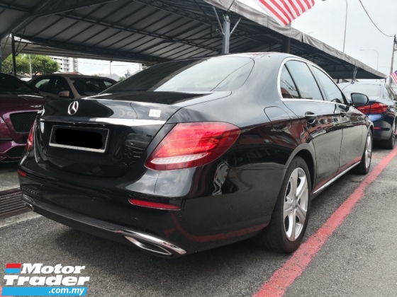 2016 MERCEDES-BENZ E-CLASS E200 W213 Avantgarde YEAR MADE 2016 Mil 80k km Full Service Hap Seng ((( 2 Yrs Warranty )))