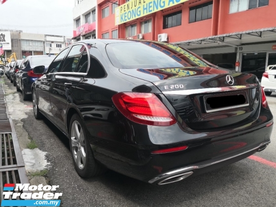 2016 MERCEDES-BENZ E-CLASS E200 W213 Avantgarde YEAR MADE 2016 Mil 80k km Full Service Hap Seng ((( 2 Yrs Warranty )))