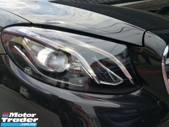 2016 MERCEDES-BENZ E-CLASS E200 W213 Avantgarde YEAR MADE 2016 Mil 80k km Full Service Hap Seng ((( 2 Yrs Warranty )))