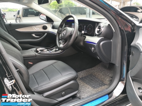 2016 MERCEDES-BENZ E-CLASS E200 W213 Avantgarde YEAR MADE 2016 Mil 80k km Full Service Hap Seng ((( 2 Yrs Warranty )))