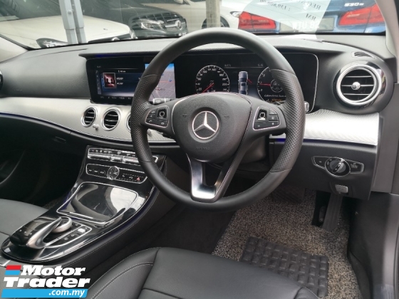 2016 MERCEDES-BENZ E-CLASS E200 W213 Avantgarde YEAR MADE 2016 Mil 80k km Full Service Hap Seng ((( 2 Yrs Warranty )))