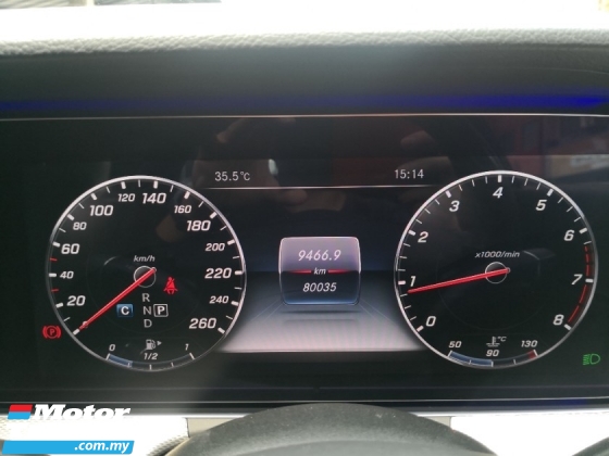 2016 MERCEDES-BENZ E-CLASS E200 W213 Avantgarde YEAR MADE 2016 Mil 80k km Full Service Hap Seng ((( 2 Yrs Warranty )))