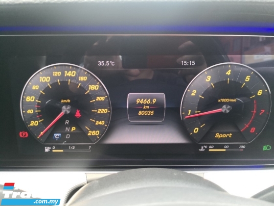 2016 MERCEDES-BENZ E-CLASS E200 W213 Avantgarde YEAR MADE 2016 Mil 80k km Full Service Hap Seng ((( 2 Yrs Warranty )))