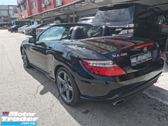 2014 梅赛德斯-奔驰 SLK SLK200 蓝色 效率 (一个) REG 2018