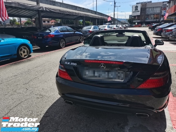 2014 梅赛德斯-奔驰 SLK SLK200 蓝色 效率 (一个) REG 2018