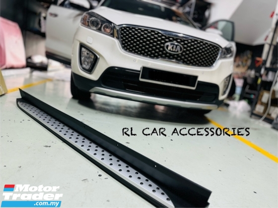 Kia Sorento 2009  2020 OEM aluminium Running Board door foot Side Step Steel nefd bar cover lip skirt bodykit body kit Exterior & Body Parts > Body parts 