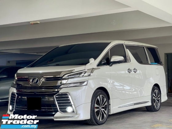 2015 TOYOTA VELLFIRE 2.5 ZA ZG MODELISTA LOW MIL 45KKM ONLY
