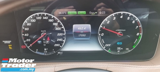2019 MERCEDES-BENZ S-CLASS S560E 3.0cc HIBRID (BATT SALAH KE 2027) REG 2019