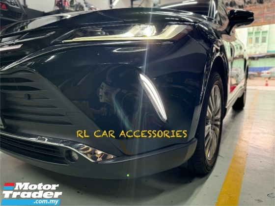 Toyota Harrier xu80 2022 2023 2024 Front bumper drl daylight day led lamp light foglight foglamp bodykit body kit cover Exterior & Body Parts > Lighting 