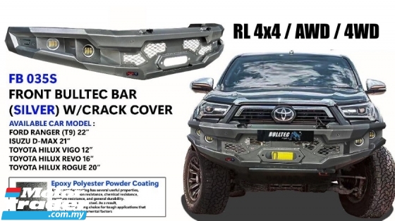BULLTEC 035S Isuzu dmax Ford ranger T9 Toyota hilux vigo revo rocco rogue front bumper bull kangaroo nefd bar bodykit Exterior & Body Parts > Car body kits 