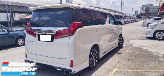 2015 TOYOTA VELLFIRE 2.5 ZG (一个) R/17, 转换阿尔法德, 2年 WRRTY 59K 公里