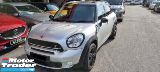 2016 MINI Cooper S Countryman 1.6cc (CKD) (PERCUMA 2 Y WRTY) REG 2017