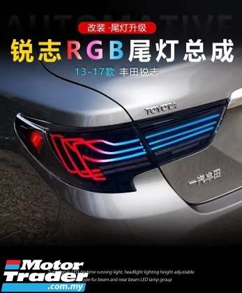 Toyota Mark X reiz 2010 2011 2012 2013 2014 2015 2016 2017 CSL RGB rear led tail lamp light markx DRL bodykit body kit Exterior & Body Parts > Lighting 