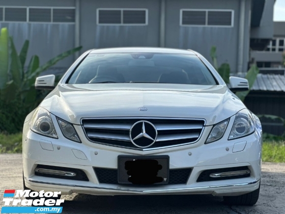 2012 MERCEDES-BENZ E-CLASS E250 COUPE CGI BLUE EFFICIENCY 