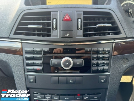 2012 MERCEDES-BENZ E-CLASS E250 COUPE CGI BLUE EFFICIENCY 