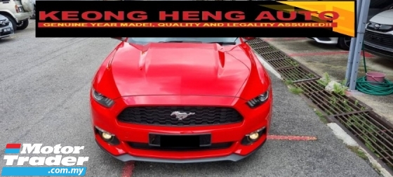 2018 FORD MUSTANG 2.3cc ECOBOOST (UK SPEC) (PERCUMA 3 YANG WRTY) REG 2023