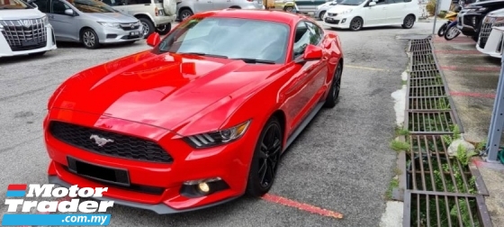 2018 FORD MUSTANG 2.3cc ECOBOOST (UK SPEC) (PERCUMA 3 YANG WRTY) REG 2023