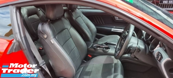 2018 FORD MUSTANG 2.3cc ECOBOOST (UK SPEC) (PERCUMA 3 YANG WRTY) REG 2023