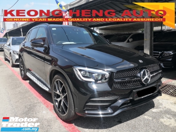 2020 MERCEDES-BENZ GLC-CLASS GLC300 2.0cc AMG Tahun Dibuat 2020 4Matic Mil 30000 km Sahaja Waranti CYCLE Servis Penuh kepada 2025