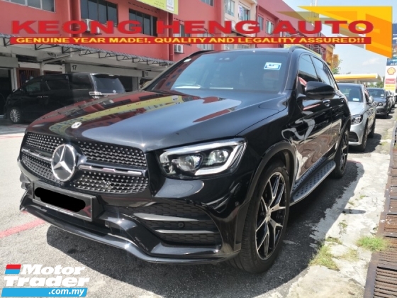 2020 MERCEDES-BENZ GLC-CLASS GLC300 2.0cc AMG Tahun Dibuat 2020 4Matic Mil 30000 km Sahaja Waranti CYCLE Servis Penuh kepada 2025