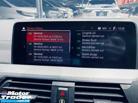 2021 BMW X4 2.0 (A) CKD M-SPORT 51K KM FSR U/Waranti 2026