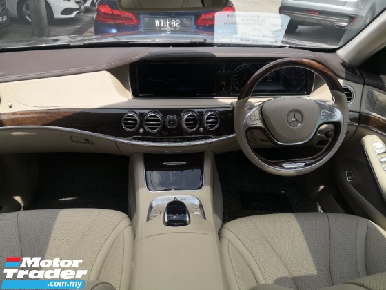 2015 MERCEDES-BENZ S-CLASS S400L CKD TAHUN DIBUAT 2015 73000 km Sahaja Perkhidmatan Penuh HAP SENG STAR ((( 1 Waranti tahun )))