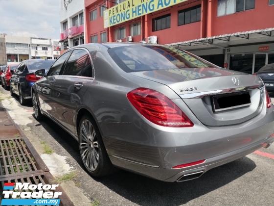 2015 MERCEDES-BENZ S-CLASS S400L CKD TAHUN DIBUAT 2015 73000 km Sahaja Perkhidmatan Penuh HAP SENG STAR ((( 1 Waranti tahun )))