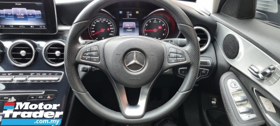 2016 MERCEDES-BENZ C-CLASS C200 2.0cc AVANTGARDE (PERCUMA 2 YANG WRTY) REGIS 2016