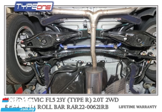 TYPE ONE Honda CIVIC TYPE R FL5 front side rear anti Struct roll bar torsion middle lower bodykit body kit spoiler Exterior & Body Parts > Body parts 