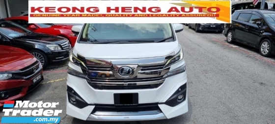 2016 丰田 VELLFIRE 3.5cc VL 型号 (CBU) (自由 2 YWRTY) 寄存器 2018