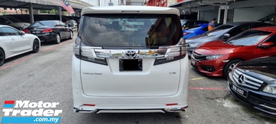 2016 丰田 VELLFIRE 3.5cc VL 型号 (CBU) (自由 2 YWRTY) 寄存器 2018