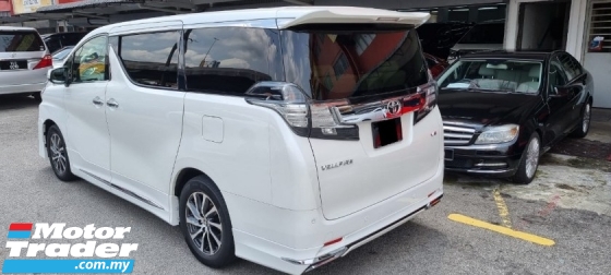 2016 丰田 VELLFIRE 3.5cc VL 型号 (CBU) (自由 2 YWRTY) 寄存器 2018