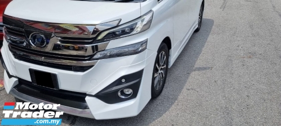2016 丰田 VELLFIRE 3.5cc VL 型号 (CBU) (自由 2 YWRTY) 寄存器 2018