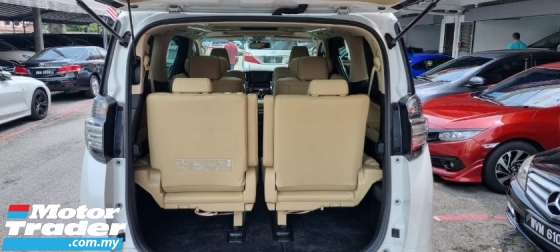 2016 丰田 VELLFIRE 3.5cc VL 型号 (CBU) (自由 2 YWRTY) 寄存器 2018
