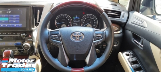 2016 丰田 VELLFIRE 3.5cc VL 型号 (CBU) (自由 2 YWRTY) 寄存器 2018
