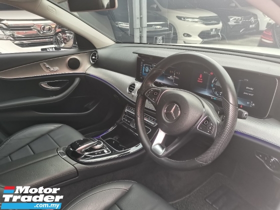 2017 MERCEDES-BENZ E-CLASS MERCEDES BENZ E200 2.0cc W213 AVANTGARDE MODEL (A) REG 2018