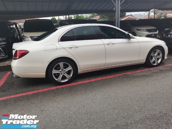 2017 MERCEDES-BENZ E-CLASS MERCEDES BENZ E200 2.0cc W213 AVANTGARDE MODEL (A) REG 2018